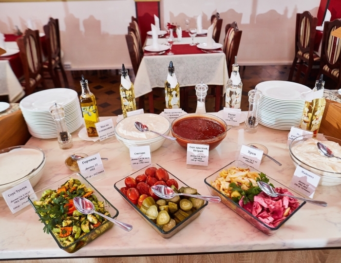 Обеденный зал - Санаторий «Центросоюз» Кисловодск